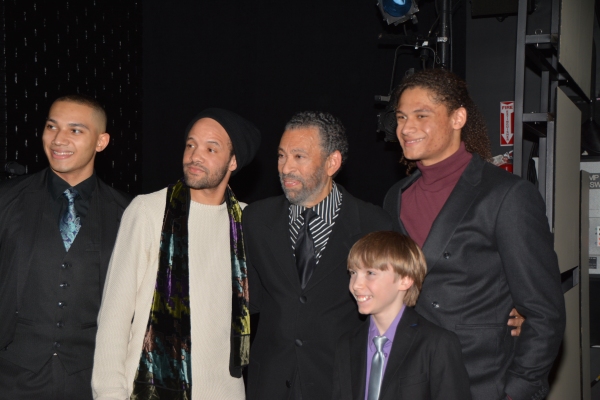 Jon Manzari, Savion Glover, Maurice Hines, Luke Spring and Leo Manzari Photo