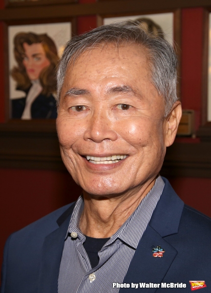 Photo Coverage: George Takei Celebrates His New Sardi's Portrait with His ALLEGIANCE Cast!  Image