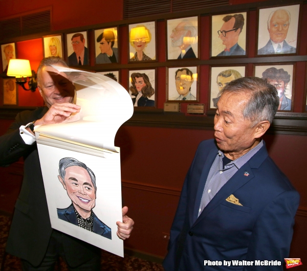 Photo Coverage: George Takei Celebrates His New Sardi's Portrait with His ALLEGIANCE Cast! Photo Coverage: George Takei Celebrates His New Sardi's Portrait with His ALLEGIANCE Cast! Image