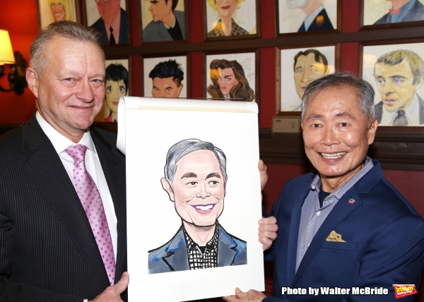Photo Coverage: George Takei Celebrates His New Sardi's Portrait with His ALLEGIANCE Cast! Photo Coverage: George Takei Celebrates His New Sardi's Portrait with His ALLEGIANCE Cast! Image