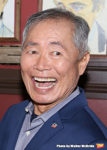 Photo Coverage: George Takei Celebrates His New Sardi's Portrait with His ALLEGIANCE Cast!  Image