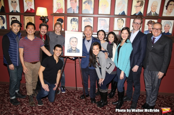 Photo Coverage: George Takei Celebrates His New Sardi's Portrait with His ALLEGIANCE Cast! Photo Coverage: George Takei Celebrates His New Sardi's Portrait with His ALLEGIANCE Cast! Image
