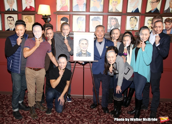 Photo Coverage: George Takei Celebrates His New Sardi's Portrait with His ALLEGIANCE Cast! Photo Coverage: George Takei Celebrates His New Sardi's Portrait with His ALLEGIANCE Cast! Image