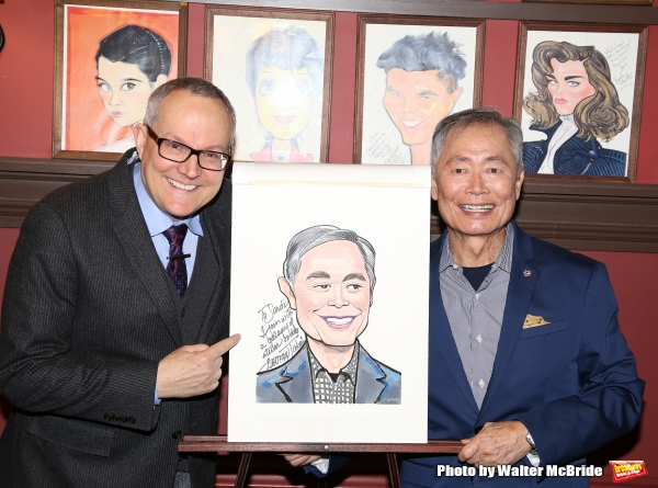 Photo Coverage: George Takei Celebrates His New Sardi's Portrait with His ALLEGIANCE Cast! Photo Coverage: George Takei Celebrates His New Sardi's Portrait with His ALLEGIANCE Cast! Image