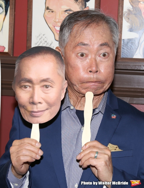 Photo Coverage: George Takei Celebrates His New Sardi's Portrait with His ALLEGIANCE Cast!  Image