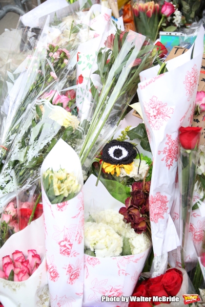Photo Coverage: Fans Tribute David Bowie Outside of LAZARUS Image
