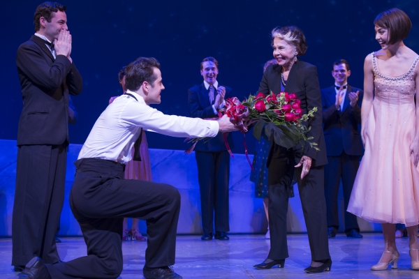 Photo Coverage: Original AN AMERICAN IN PARIS Star Leslie Caron Takes a Broadway Bow!  Image