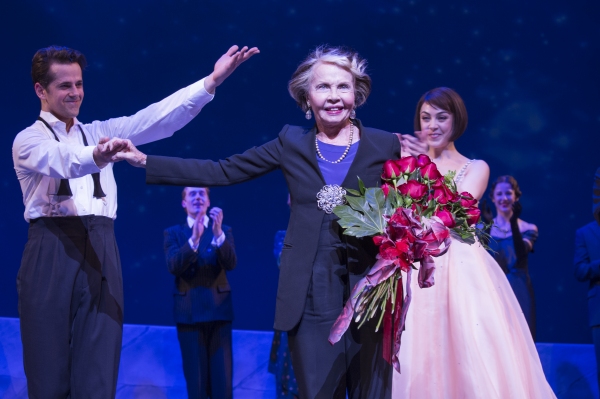 Photo Coverage: Original AN AMERICAN IN PARIS Star Leslie Caron Takes a Broadway Bow!  Image