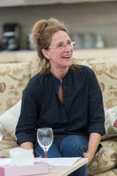 Photo Flash: In Rehearsal with Claire Skinner and More for RABBIT HOLE at Hampstead Theatre Image