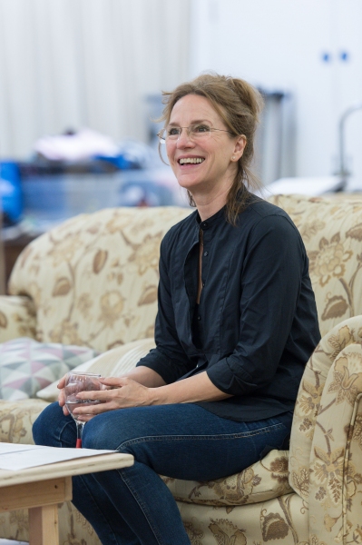 Photo Flash: In Rehearsal with Claire Skinner and More for RABBIT HOLE at Hampstead Theatre Image