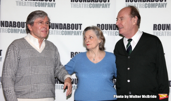 Brian Bedford & Dana Ivey & Paxton Whitehead.attends the Meet & Greet the cast of the Photo