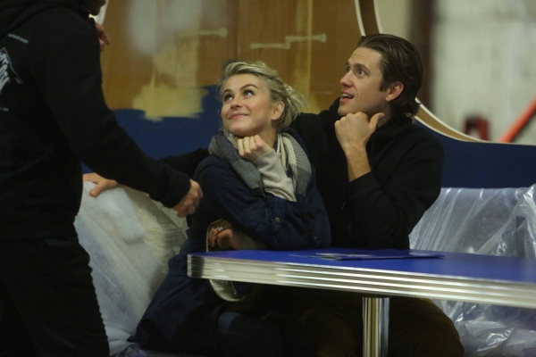 Photo Flash: They're Electrifying! Go Inside Rehearsals for Fox's GREASE: LIVE with Aaron Tveit, Julianne Hough & More Image