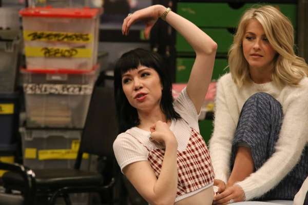 Photo Flash: They're Electrifying! Go Inside Rehearsals for Fox's GREASE: LIVE with Aaron Tveit, Julianne Hough & More Image
