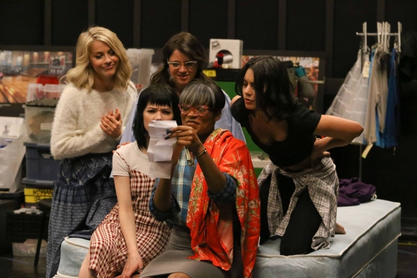 Photo Flash: They're Electrifying! Go Inside Rehearsals for Fox's GREASE: LIVE with Aaron Tveit, Julianne Hough & More Image