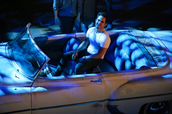 Photo Flash: They're Electrifying! Go Inside Rehearsals for Fox's GREASE: LIVE with Aaron Tveit, Julianne Hough & More Image