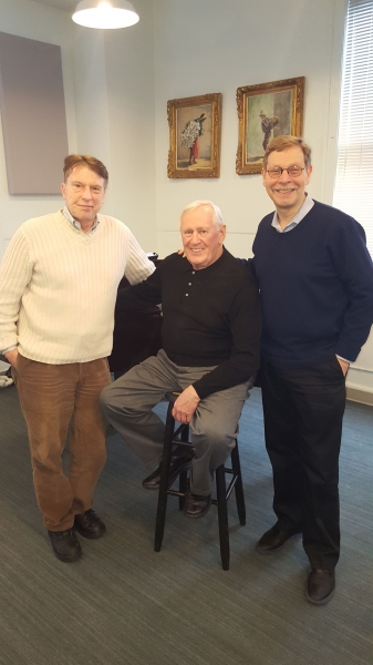 Photo Flash: In Rehearsal with Len Cariou for BROADWAY AND THE BARD Off-Broadway Image