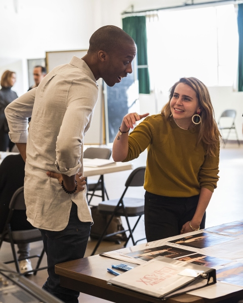 Photo Flash: Sneak Peek at Sharon Lawrence, Mae Whitman and More in Rehearsal for THE MYSTERY OF LOVE & SEX at the Taper Image