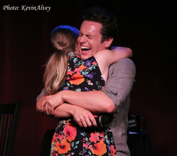 Photo Flash: Jonathan Groff, Russell Tovey and More Clown with Frank DiLella at Birdland Image