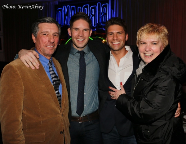Photo Flash: Jonathan Groff, Russell Tovey and More Clown with Frank DiLella at Birdland Image
