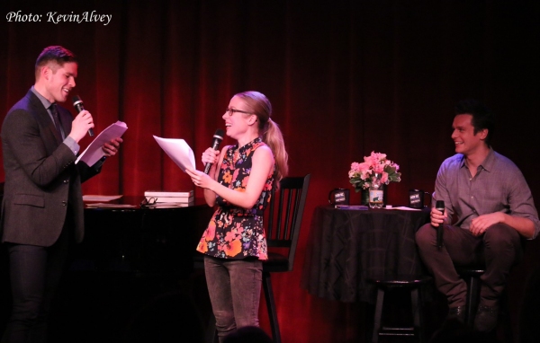 Photo Flash: Jonathan Groff, Russell Tovey and More Clown with Frank DiLella at Birdland Image