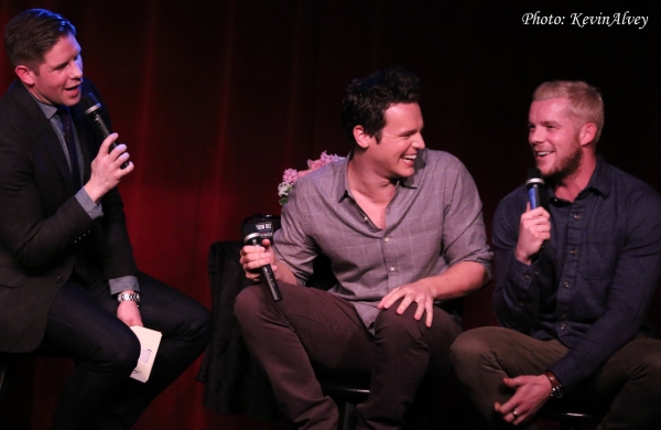 Photo Flash: Jonathan Groff, Russell Tovey and More Clown with Frank DiLella at Birdland Image