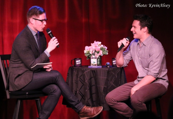 Photo Flash: Jonathan Groff, Russell Tovey and More Clown with Frank DiLella at Birdland Image