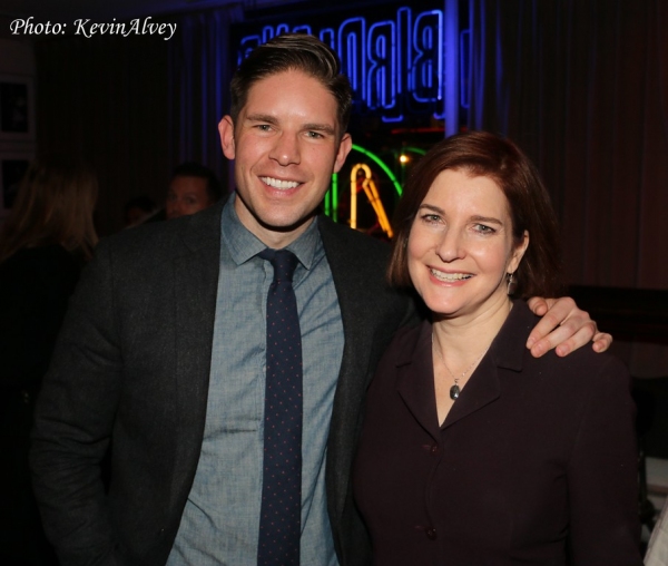 Photo Flash: Jonathan Groff, Russell Tovey and More Clown with Frank DiLella at Birdland Image