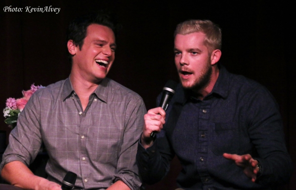 Photo Flash: Jonathan Groff, Russell Tovey and More Clown with Frank DiLella at Birdland Image