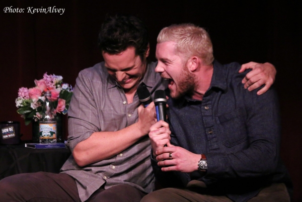 Photo Flash: Jonathan Groff, Russell Tovey and More Clown with Frank DiLella at Birdland Image