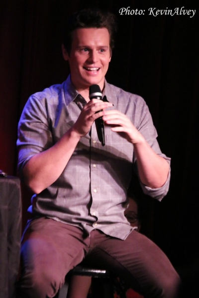 Photo Flash: Jonathan Groff, Russell Tovey and More Clown with Frank DiLella at Birdland Image