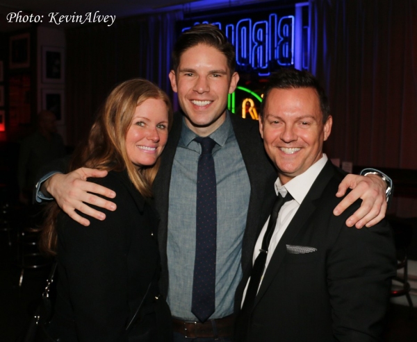 Photo Flash: Jonathan Groff, Russell Tovey and More Clown with Frank DiLella at Birdland 