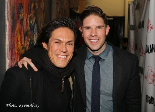 Photo Flash: Jonathan Groff, Russell Tovey and More Clown with Frank DiLella at Birdland Image