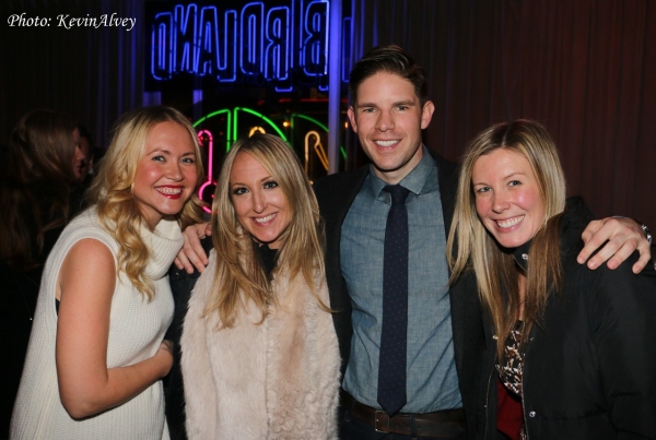 Vera Batichev, Meghan Woods, Frank DiLella and Rebecca Cefonas Photo