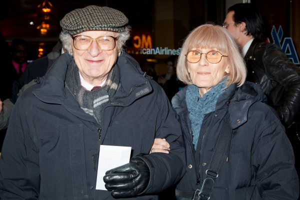 Photo Coverage: Laura Osnes, Joshua Henry, Sheldon Harnick, Joel Grey and More Walk the NOISES OFF Red Carpet Photo Coverage: Laura Osnes, Joshua Henry, Sheldon Harnick, Joel Grey and More Walk the NOISES OFF Red Carpet Image