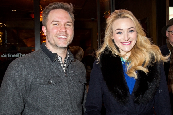 Photo Coverage: Laura Osnes, Joshua Henry, Sheldon Harnick, Joel Grey and More Walk the NOISES OFF Red Carpet  Image