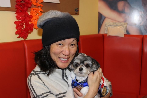 Photo Flash: Tinkerbelle the Dog Visits Hoon Lee and More at THE KING AND I Image