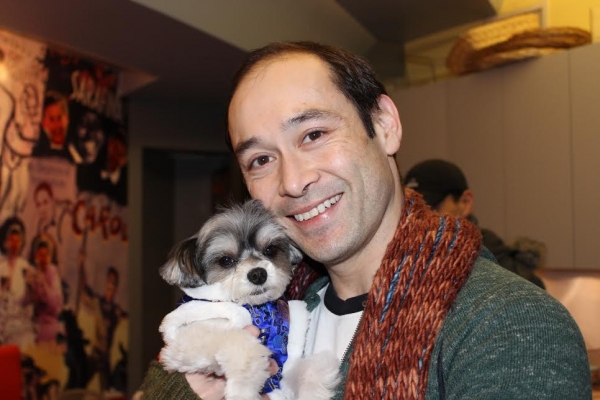 Photo Flash: Tinkerbelle the Dog Visits Hoon Lee and More at THE KING AND I Image