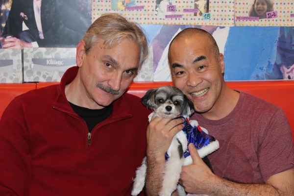 Photo Flash: Tinkerbelle the Dog Visits Hoon Lee and More at THE KING AND I Image