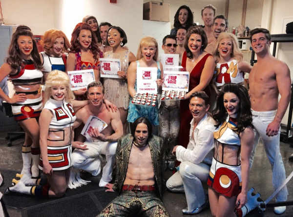 Photo Flash: TRIP OF LOVE Goes Tie-Dye for 100 Performances Celebration Image