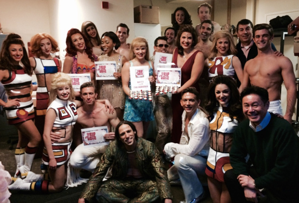 Photo Flash: TRIP OF LOVE Goes Tie-Dye for 100 Performances Celebration Image