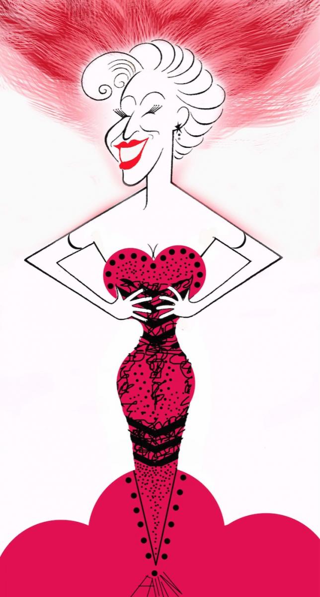 BWW Exclusive: Ken Fallin Draws the Stage - Bette Midler as Dolly Levi! Image