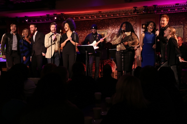 Photo Coverage: Take Cover- The Cast of DISASTER! Meets the Press! Image