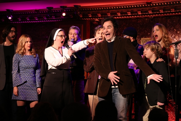 Photo Coverage: Take Cover- The Cast of DISASTER! Meets the Press! Image