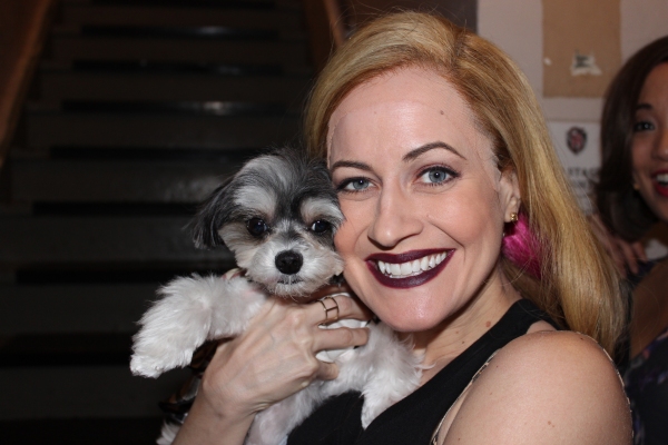 Photo Flash: Tinkerbelle the Dog Visits SCHOOL OF ROCK on Broadway Image