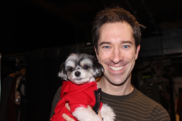 Photo Flash: Tinkerbelle the Dog Visits SCHOOL OF ROCK on Broadway Image
