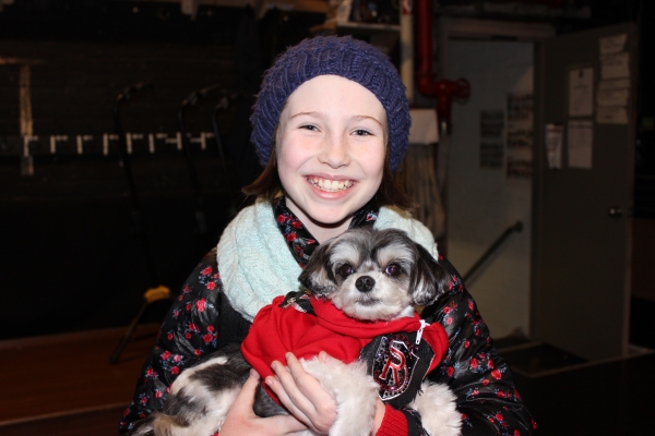 Photo Flash: Tinkerbelle the Dog Visits SCHOOL OF ROCK on Broadway Image