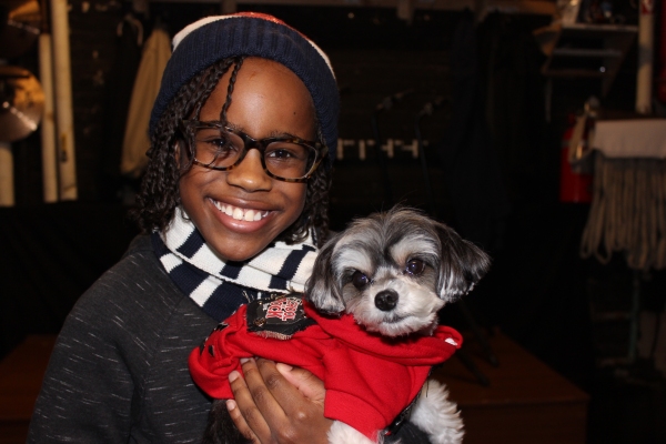 Photo Flash: Tinkerbelle the Dog Visits SCHOOL OF ROCK on Broadway Image