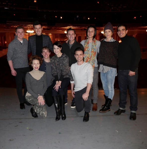 Photo Flash: Musical Theater Boy Band Collabro Attends AN AMERICAN IN PARIS on Broadway Image
