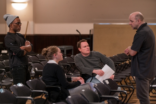 Photo Flash: In Rehearsal with Annie Baker's THE FLICK at Steppenwolf Image
