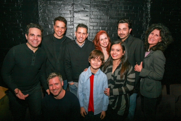 Photo Flash: Mario Cantone, Ralph Macchio & More in Rehearsal for A ROOM OF MY OWN Off-Broadway Image